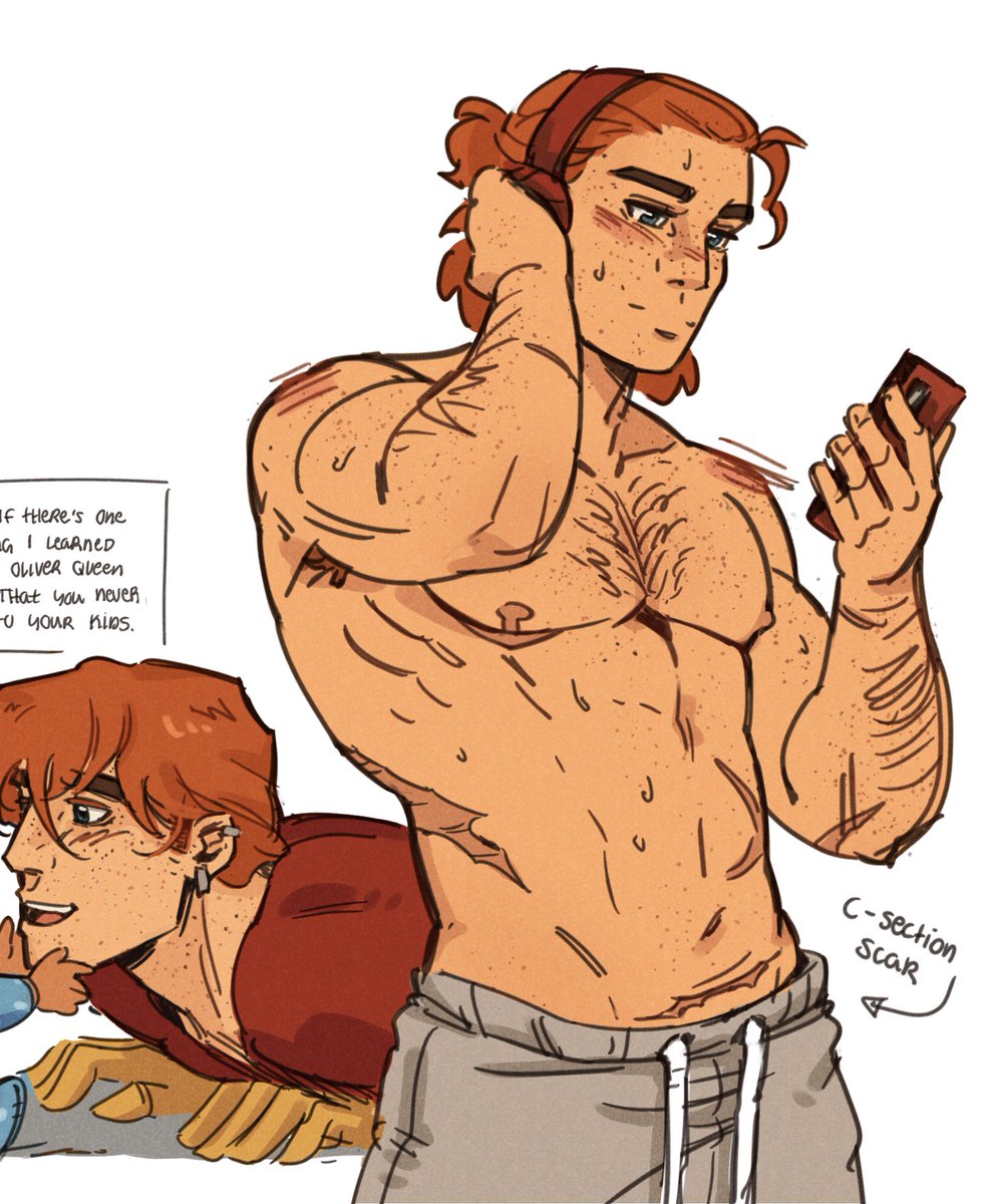 renviary's tweet image. daddy harper☺️

#royharper #redarrow #arsenal #Titans #dc