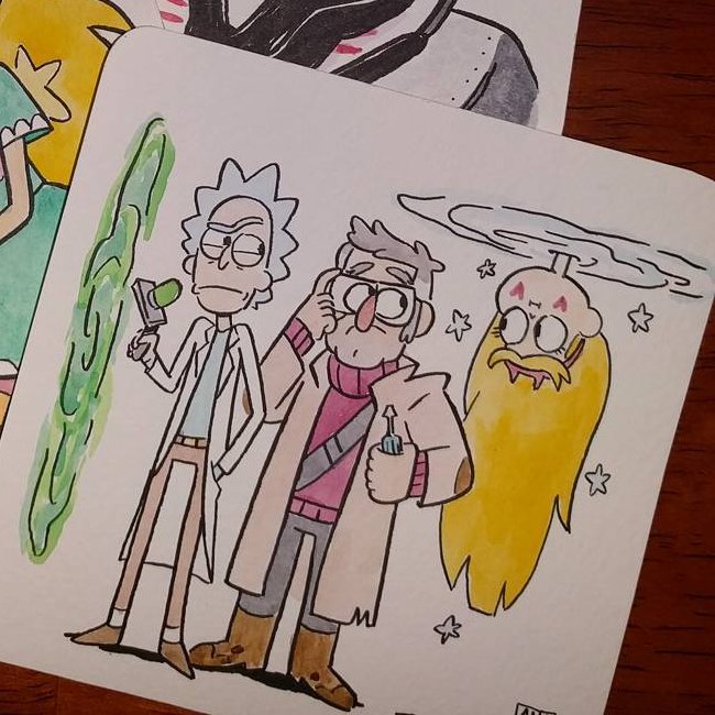 forever_gf618's tweet image. Just found this art that Gravity Falls crew member Stephanie Ramirez made for a contest back in 2017 that's a true relic of a bygone era!

Link: instagram.com/p/BT6rSmphvTp/