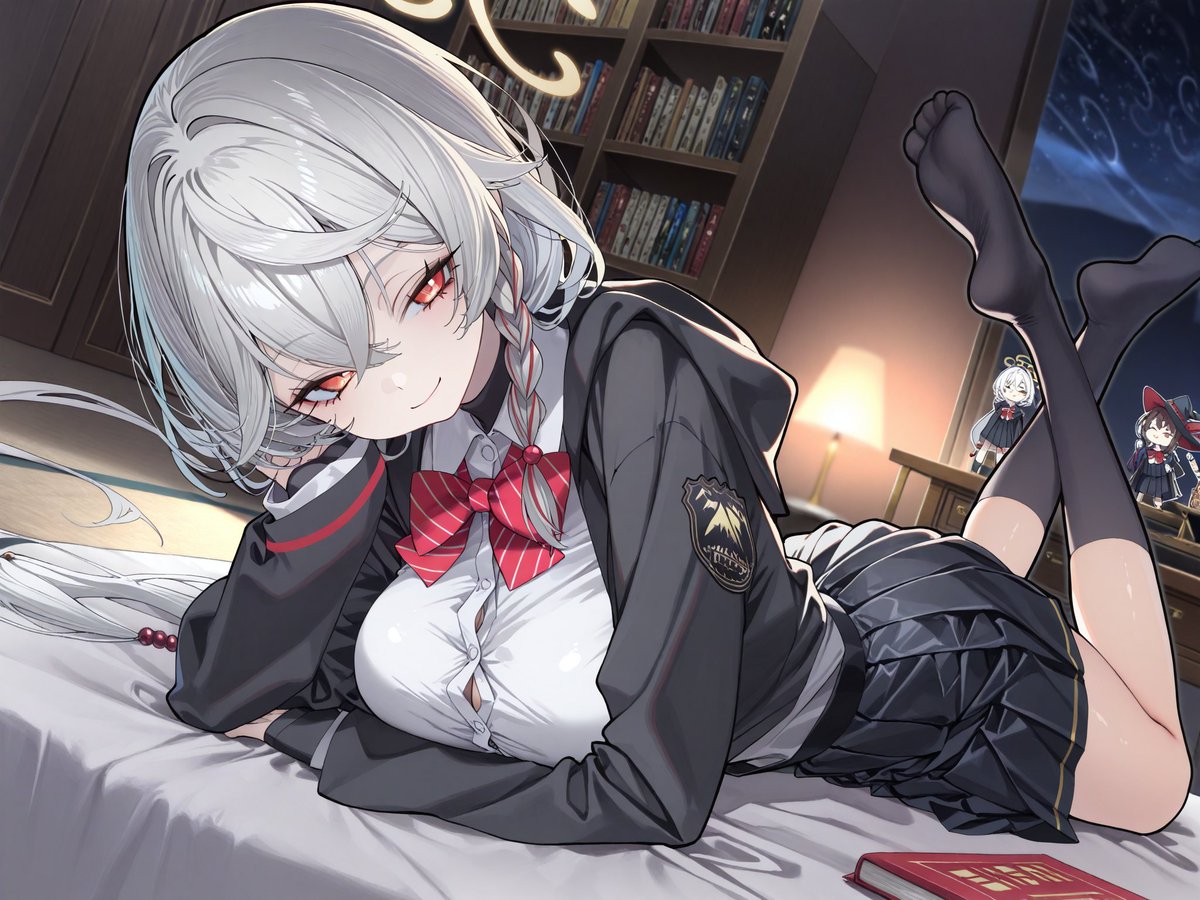 DraphLoverX's tweet photo. Eri is ready to sleep… good night 🌙
Pixiv: https://t.co/Y63Cfhv56Y
#BlueArchive #ShiraoEri #白尾エリ #AIイラスト #AIart #ブルアカ 
SFWイラスト SFW illustration https://t.co/JhzNQpNfHS