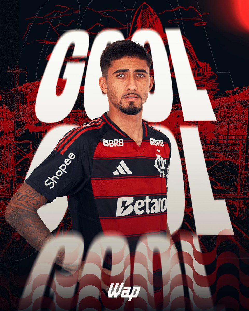 Flamengo's tweet image. 19' | 1ºT | 2-1 - GOOOOOOOOOOOOOOOOOOOL DO MENGÃO, GUILHERME DE COBERTURAAAAAAAAAAAAAA!

#FLAxBAG