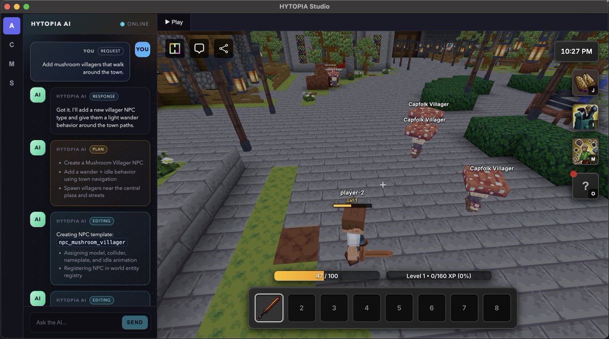 ArkDev | HYTOPIA tweet media