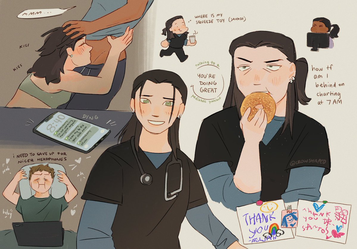 crowshaped's tweet image. girl who contains multitudes