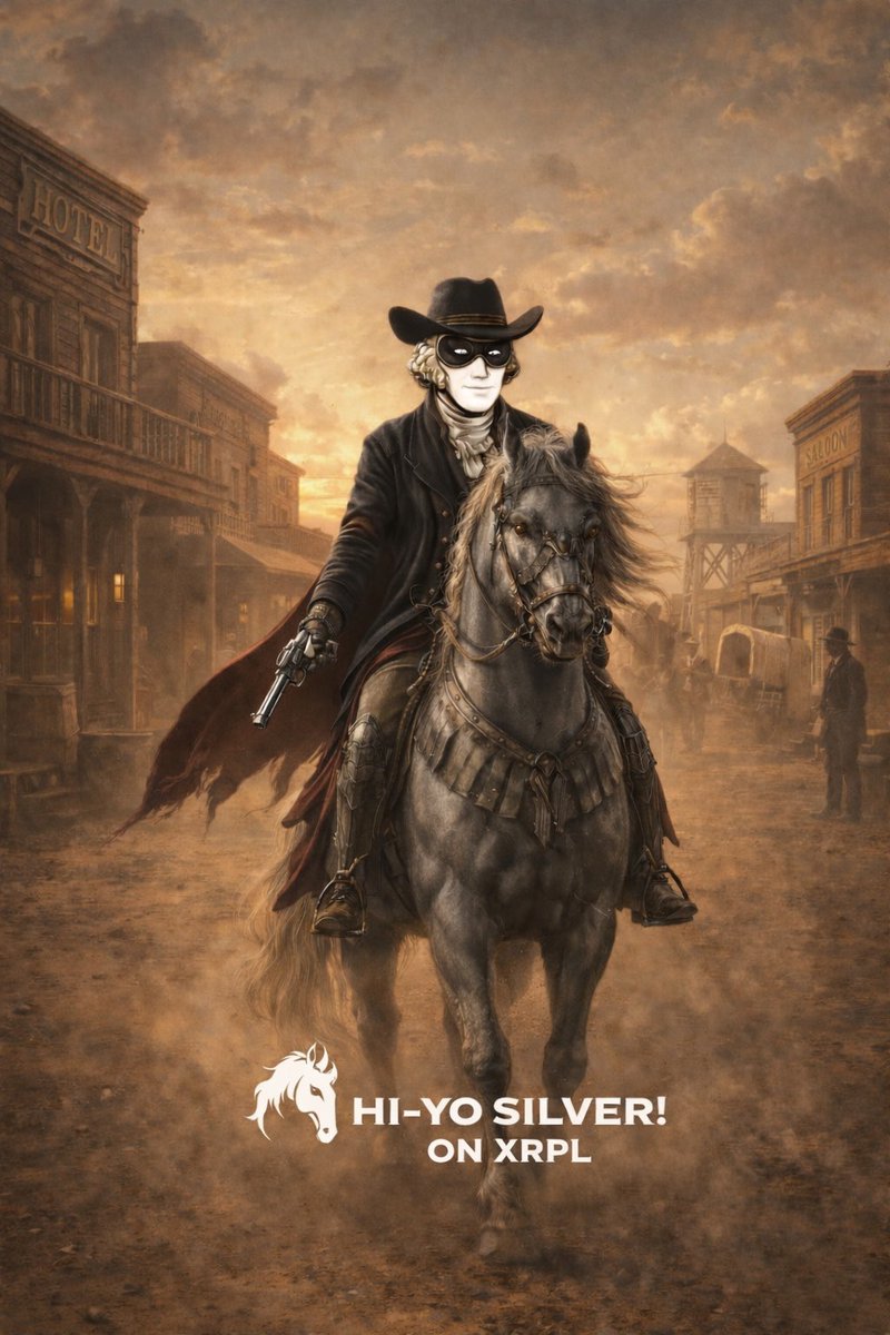 dcrypto602's tweet image. The narrative is dynamic, that’s why I like it. 

With silver running this year, 2026 is horse year, bg123 connections, NFA seems to be paying attention to it. @elonmusk is the Lone Ranger. 

$HIYO