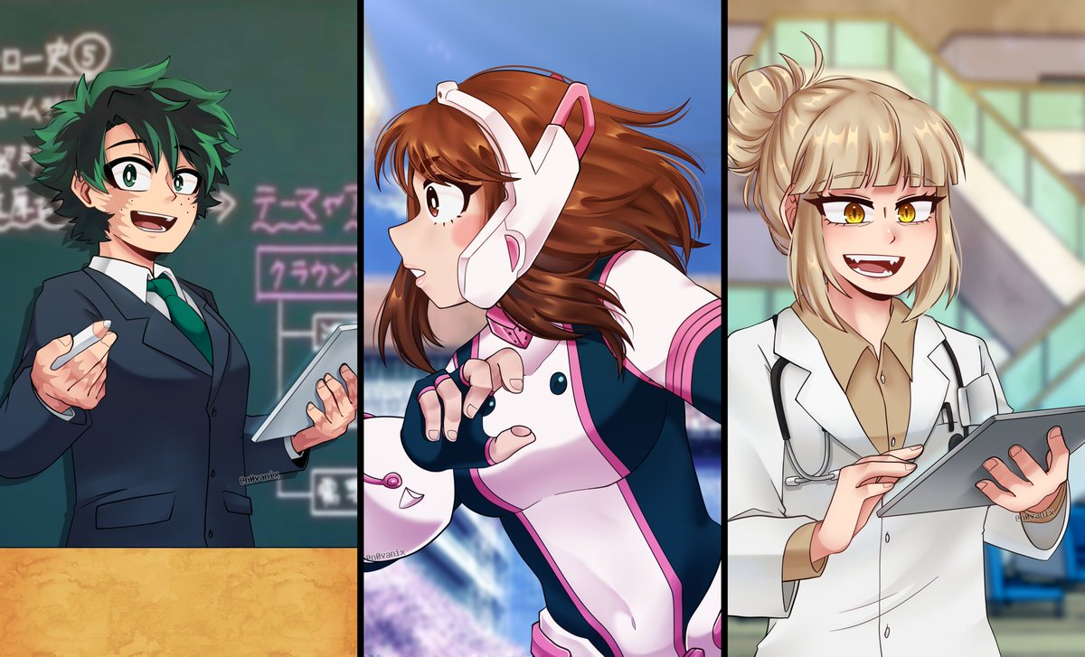 IzuHimiChakoFan's tweet image. IzuHimiChako Childhood AU

Part 41: Careers

Beautiful Art By: @n0vanix

#izuocha #togachako #izutoga #izuhimichako