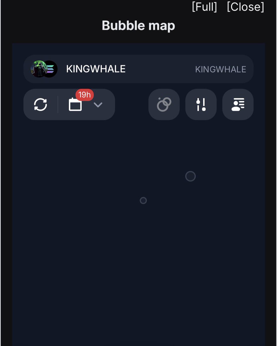 At least our Bubble Map is clean🐋 Ape in $KINGWHALE  6PjN8YWcMtH6ohM8QFXCw5EcfPNfQ9oNZHeZa95Ypump #solana #solanamemecoin
