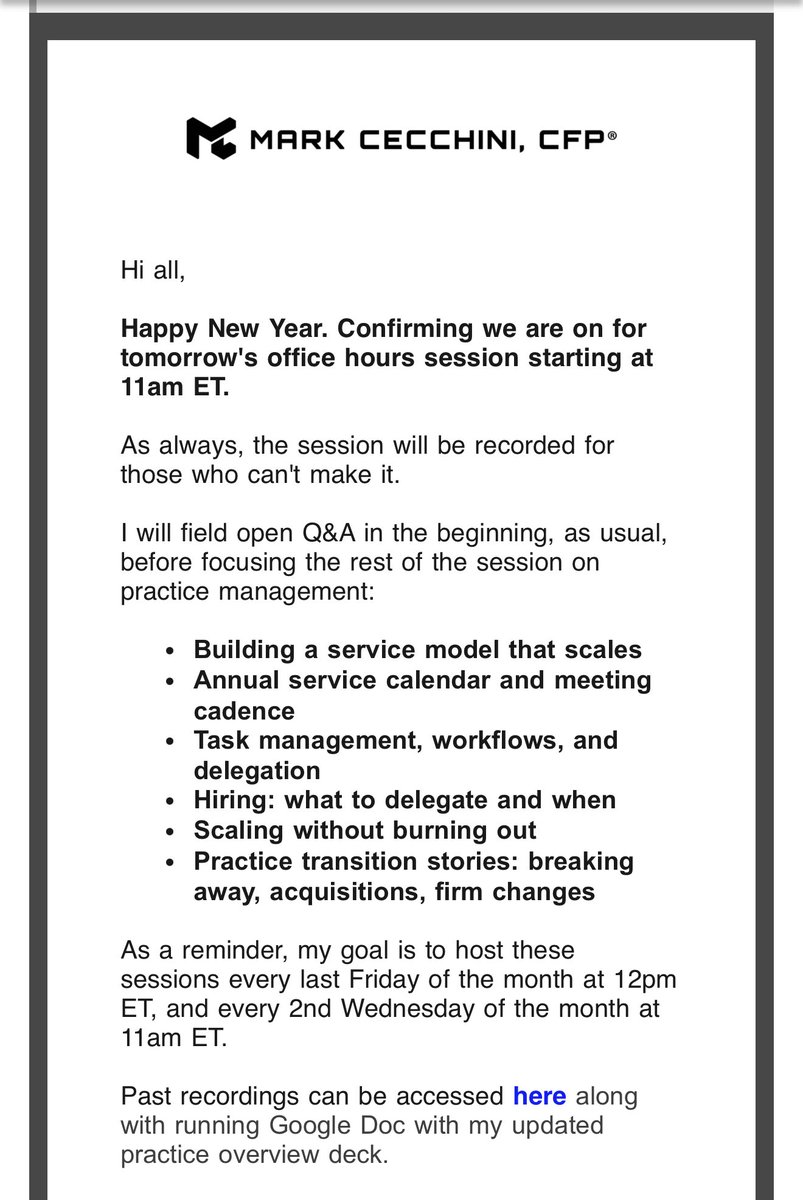 Mark Cecchini, CFP® tweet media