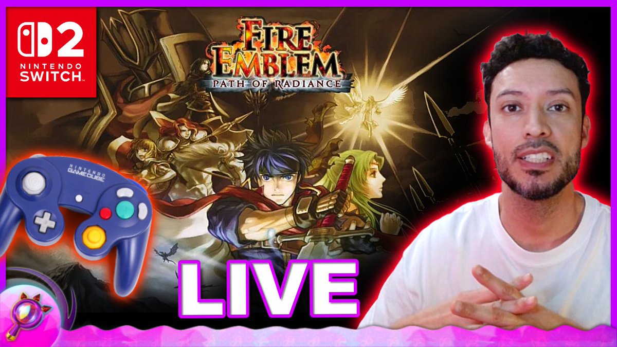 Fire Emblem: Path of Radiance - Nintendo Switch 2 youtube.com/live/cwDEwi7gH… via <a href="/YouTube/">YouTube</a> #FireEmblem #FireEmblemHeroes #gamecuube #NintendoSwitch2 #Nintendo #Retro #RETROGAMING #gamer #gaming #NSO #FireEmblemThreeHouses <a href="/OwlRetweets/">Owl Retweets</a>