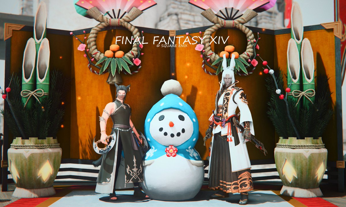 フレさんと降神祭いってきたど！！！
今回も何かとおめでたそうで良かった！！！
たまたま自分もフレさんもよさげな服装があって完璧な降神祭を迎えました