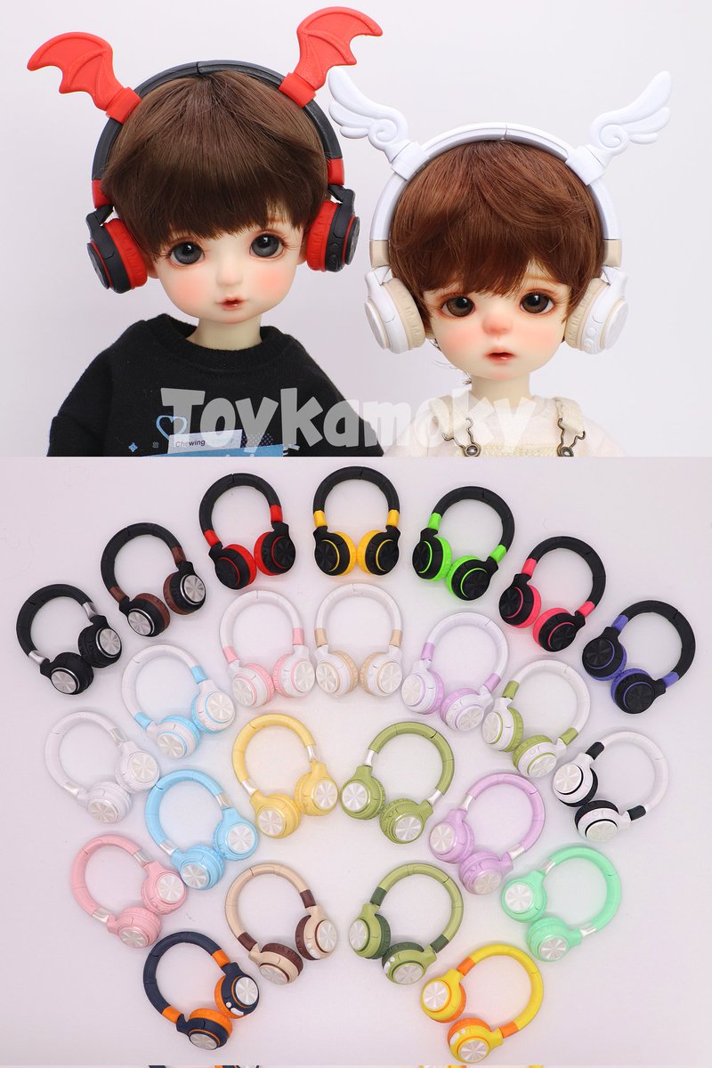 [ 🎧 헤드폰 등장! 🎧 ]
USD,MSD,MDD,SD용 헤드셋이 왔어요!
뭘 좋아하실지 몰라 가득 준비했어요~😚
24가지 색상, 전용 악세사리까지!🎁

toykamoky.shop/product/%ED%97…

해당 게시글을 RT해주신 2분을 추첨해
헤드셋+악세사리를 선물로 보내드립니다!
(사이즈,색상 택)
🎉당첨자발표 1.31일

#트인덕장터