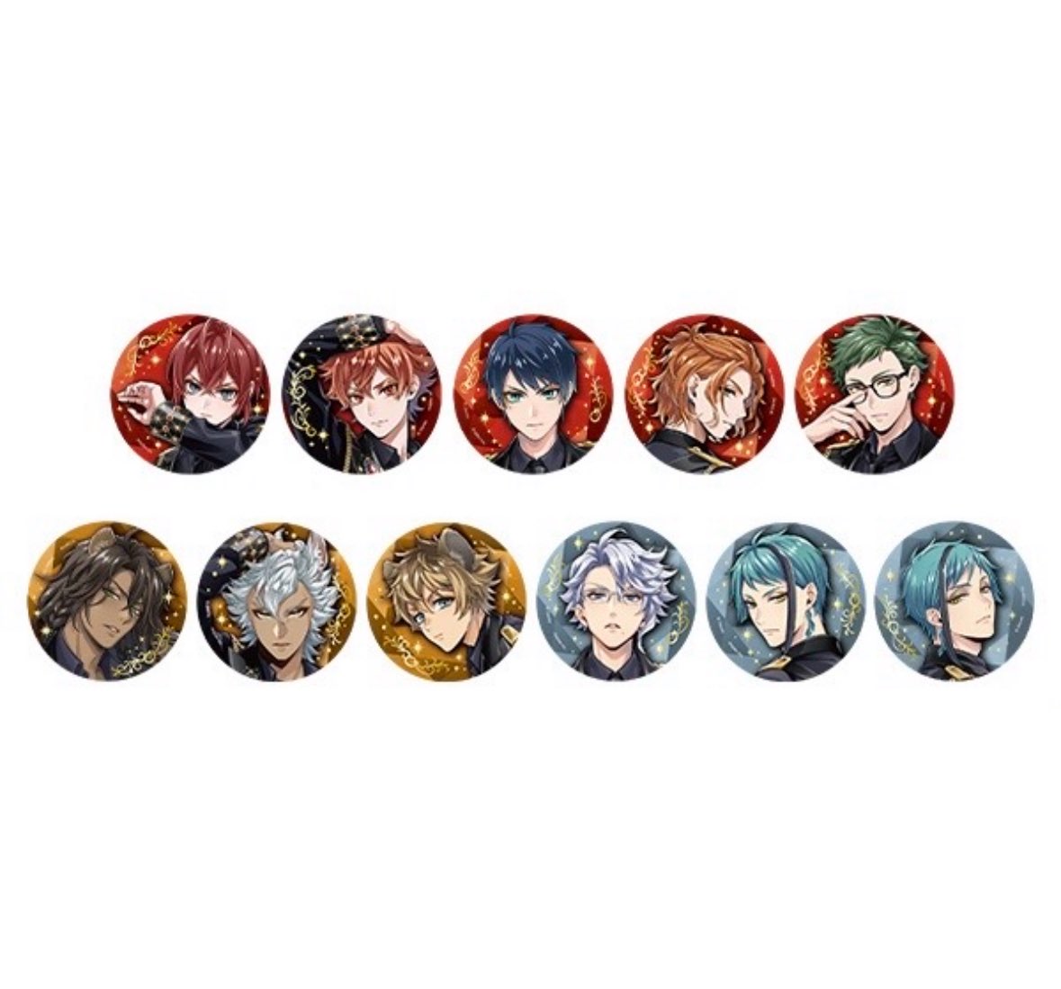 ツイステ ブレイジングジュエル 代行 求:缶バッジコレクションvol.1