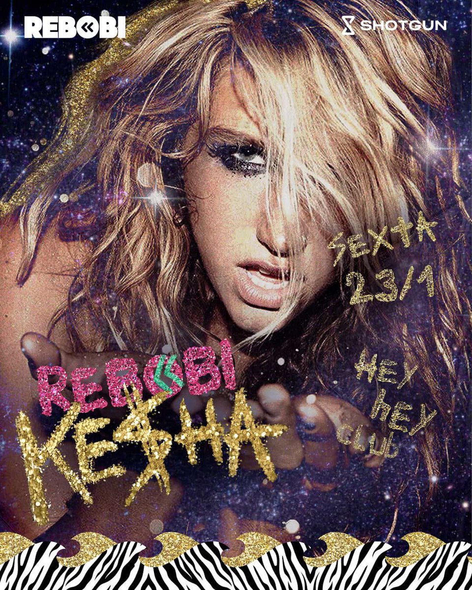 dia 23 é dia de escovar os dentes com jack daniels porque tem <a href="/rebobinights/">Rebobinights</a> KESHA

separa o glitter e vem se jogar no aquecimento mais gostoso pro carnauol no hey hey club 💲✨

ingressos: shotgun.live/en/events/rebo…