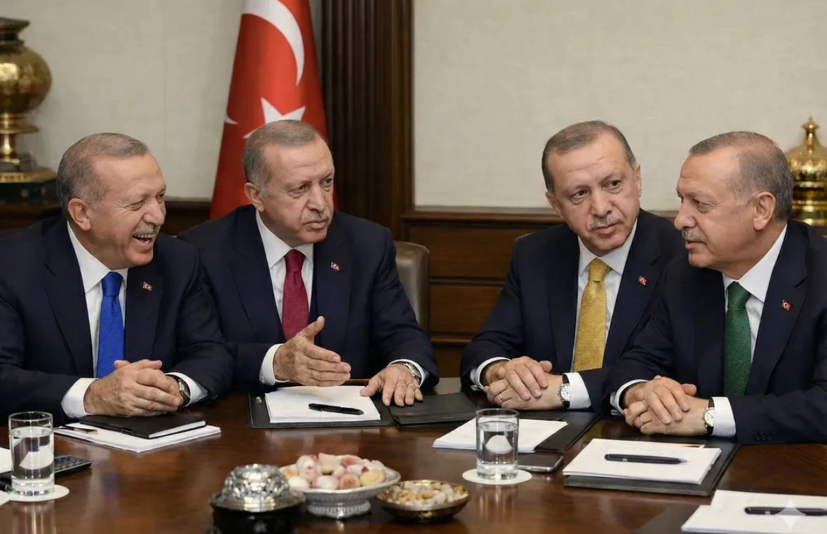 Cumhurbaşkanı Erdoğan, yasama, yürütme ve yargı organlarının temsilcileri ile yemekte bir araya geldi.