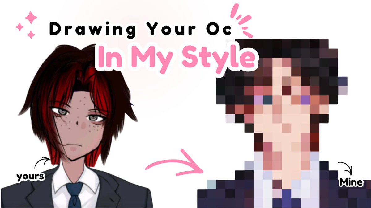 I Want To Draw Your OC 

hi hi~ 💖
My new art YouTube channel just opened! ✨
youtu.be/n45i8JbuO2A?si…
i really need to get out of my comfort zone and start drawing again
So pls drop your OC and help me 🥺
#ReddydrawmyOC

#drawing #digitalart #originalcharacterart #artchallenge