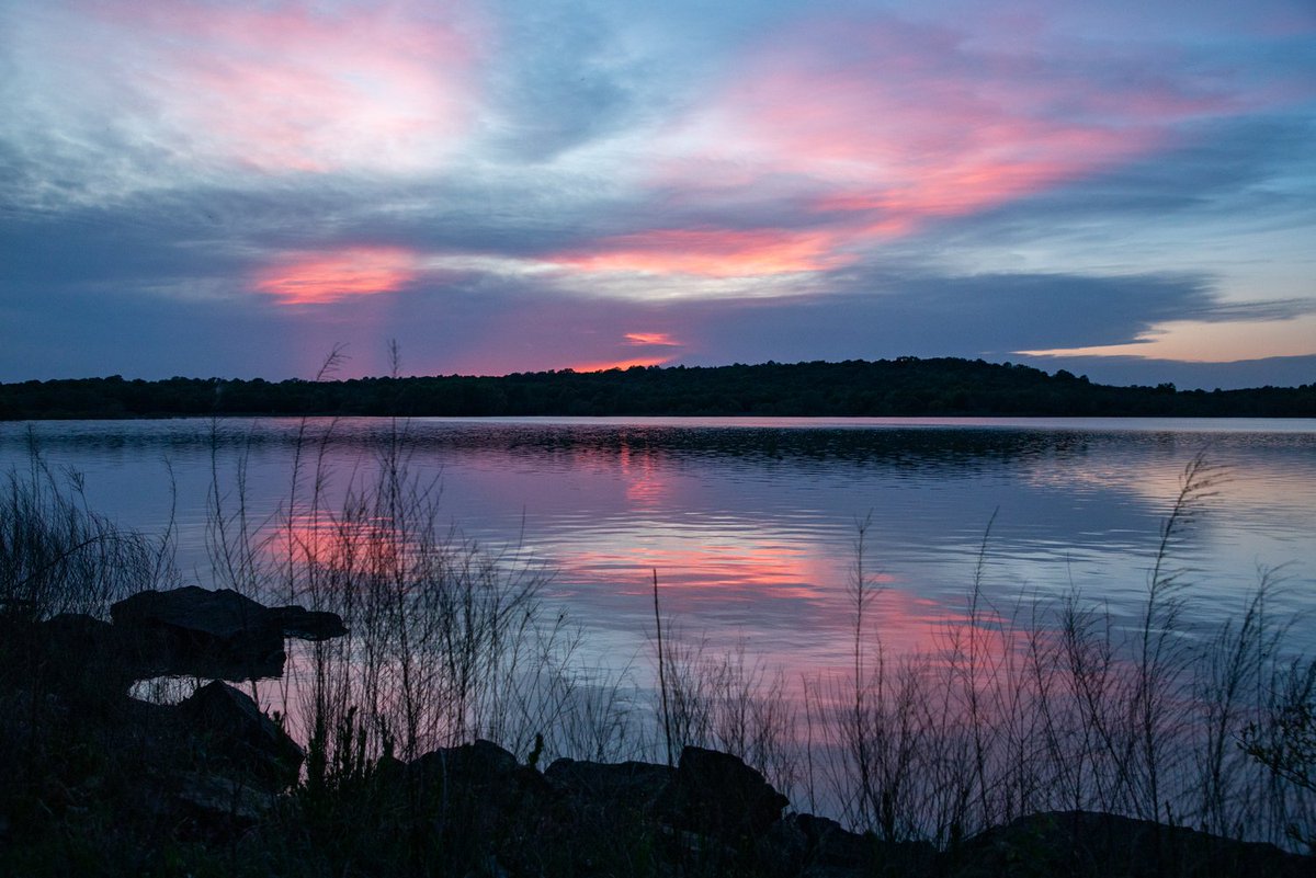 Lakeside sunset. No notes. 

📷 <a href="/Lake/">Seth Lake</a> Eufaula