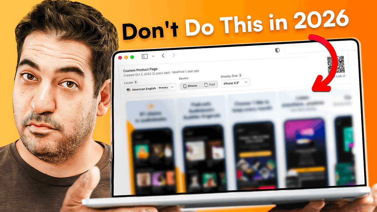 JediPixels's tweet photo. Screenshots quietly killing your conversions?  

Join @arielmichaeli for a live screenshot teardown and learn how to turn more visitors into users.  Want your app reviewed live? 

Submit your app here 👉 https://t.co/1O0KJ5D8cL https://t.co/9V1YcKMf6I