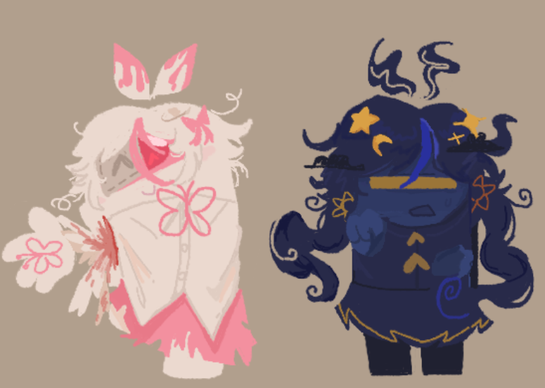 secret santa submission + among us sona variants