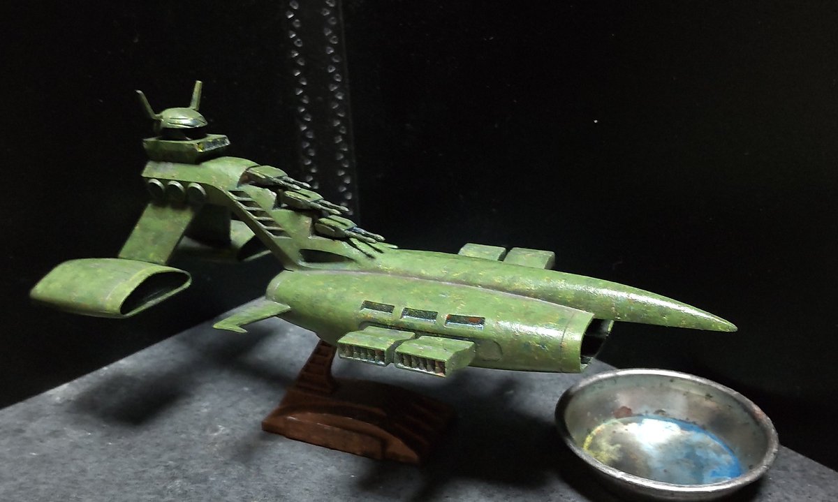 #旧キット
ベストメカコレクション
ムサイ
塗装始める⑤