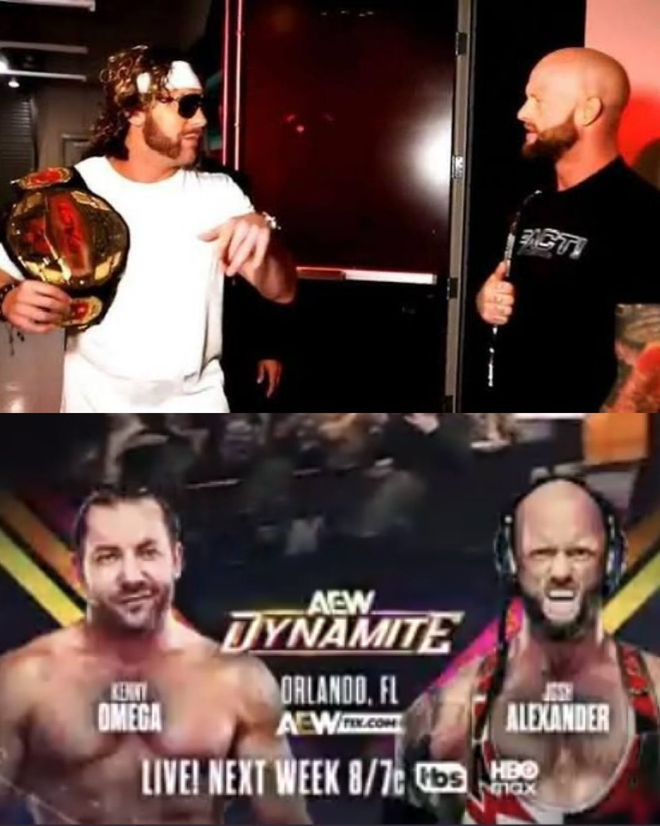 KXNGAO's tweet image. FIVE YEARS LATER WE ARE FINALLY GETTING KENNY OMEGA VS JOSH ALEXANDER #AEW #AEWDynamite