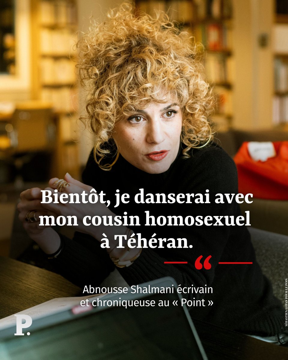 LePoint's tweet image. Chassée d’Iran à l’âge de 8 ans, l’écrivain et éditorialiste au « Point », @shalmani_abby,  retrouve l’espoir. Bouleversant.
l.lepoint.fr/EdI