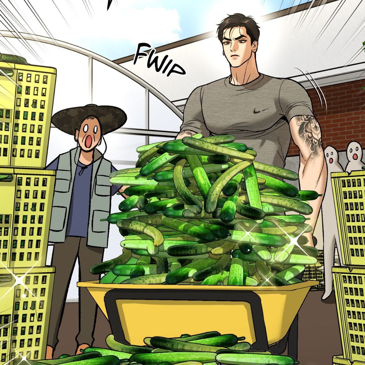 Tia___56's tweet image. It’s really sweet that Jaekyung has a soft spot for the elderly people because the first person who showed him affection was his director’s mom 
#Jinxmanhwa #징크