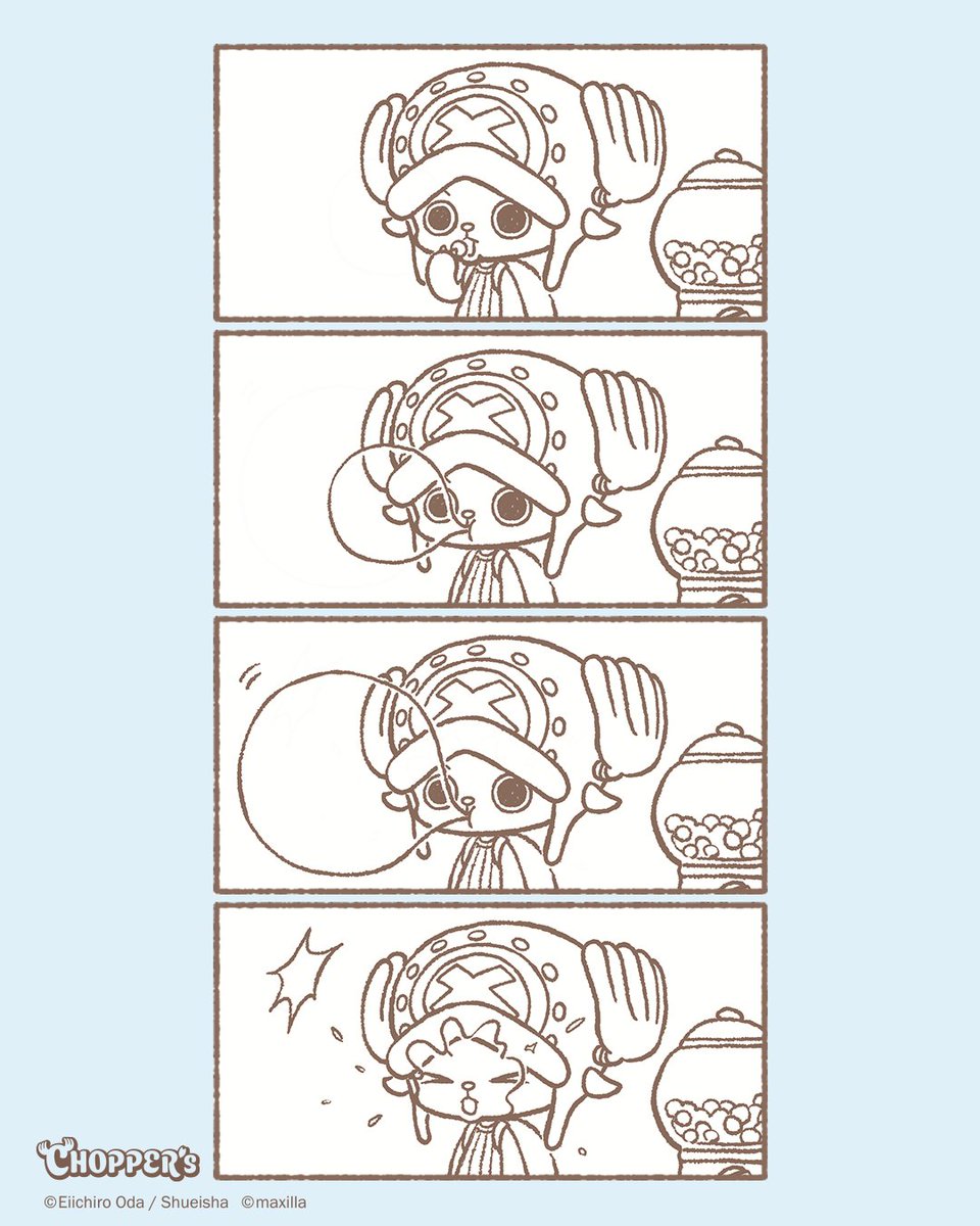 🫎💬 ガム ぱっちん💥

#CHOPPERS_ONEPIECE