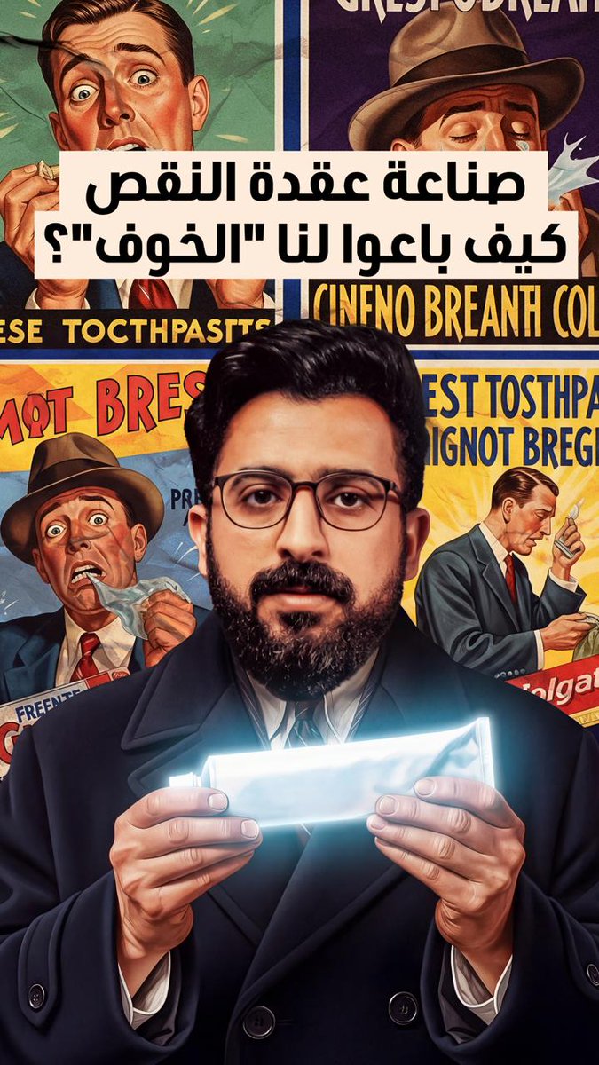 الخوف.. من شعور ذاتي إلى فعل إعلاني يدُر الأموال لأصحاب الشركات. اكتشفوا بالأرقام كيف أصبح الخوف لاعباً أساسياً في التسويق والدعاية للمنتجات.. البداية معجون أسنان 