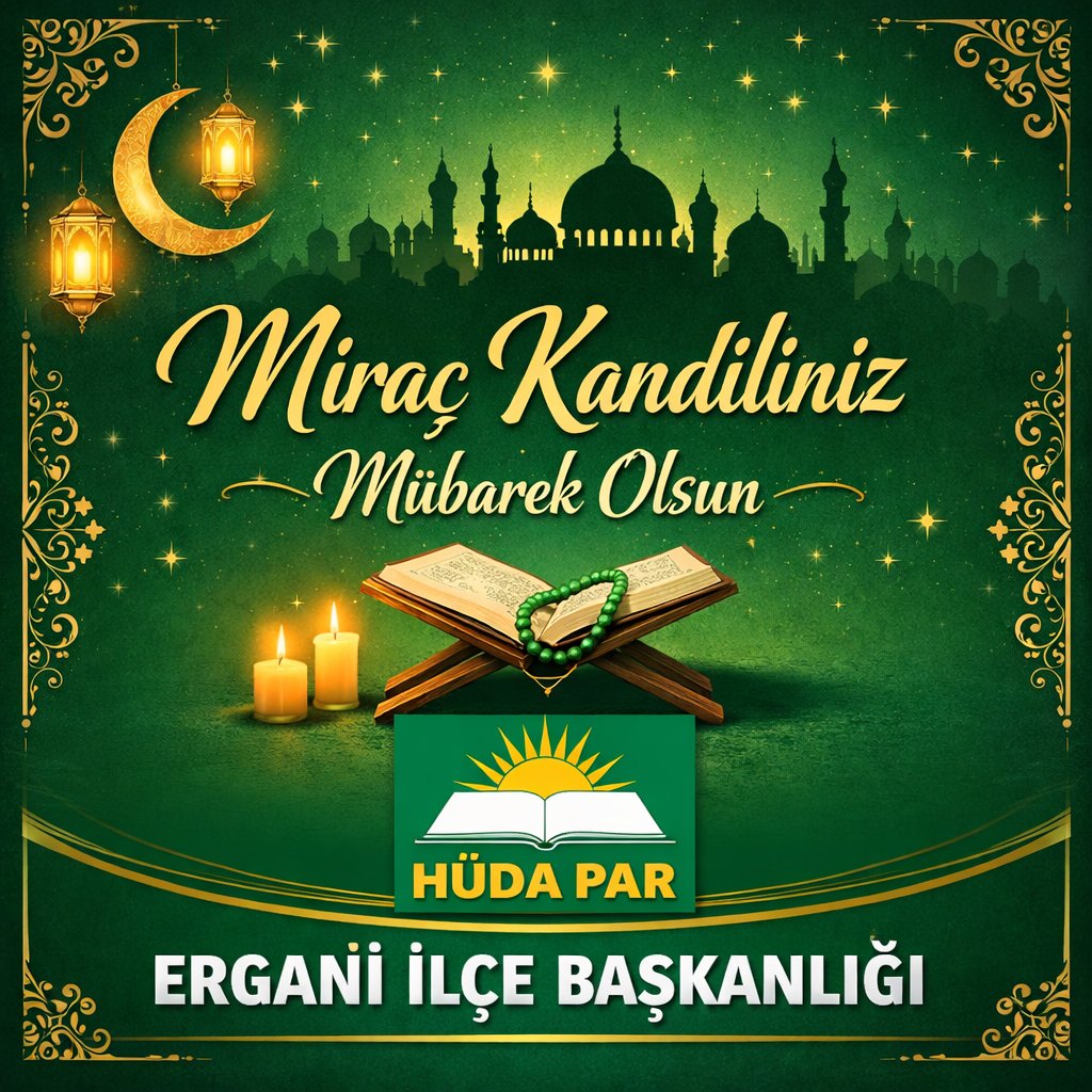 İslâm ümmetinin vahdetine, Meccid-i Aksa'nın kurtuluşuna vesile olması  dileği ile  Miraç kândiliniz mübarek olsun.