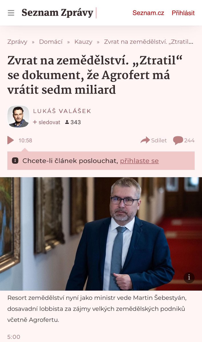 Tomáš Zdechovský tweet media