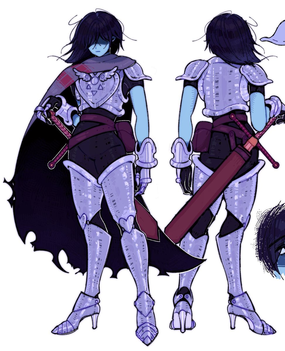 im_vess's tweet image. kris’ dark world color palette is super fun to work with 😭