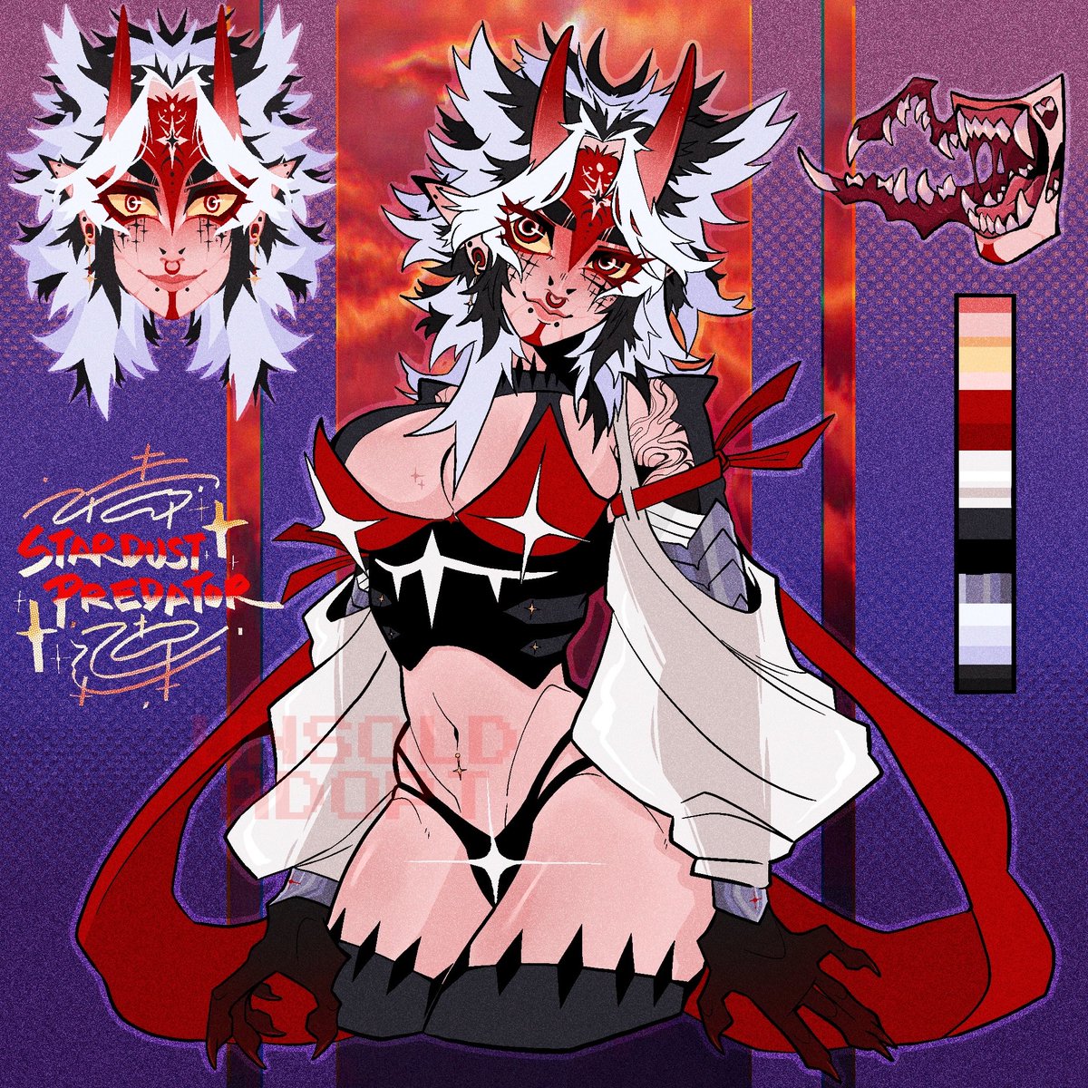 Jinxxed_Vexx's tweet image. 💫OPEN ADOPT AUCTION - STARDUST PREDATOR💫

RTs appreciated! :D
⬇️ INFO BELOW ⬇️