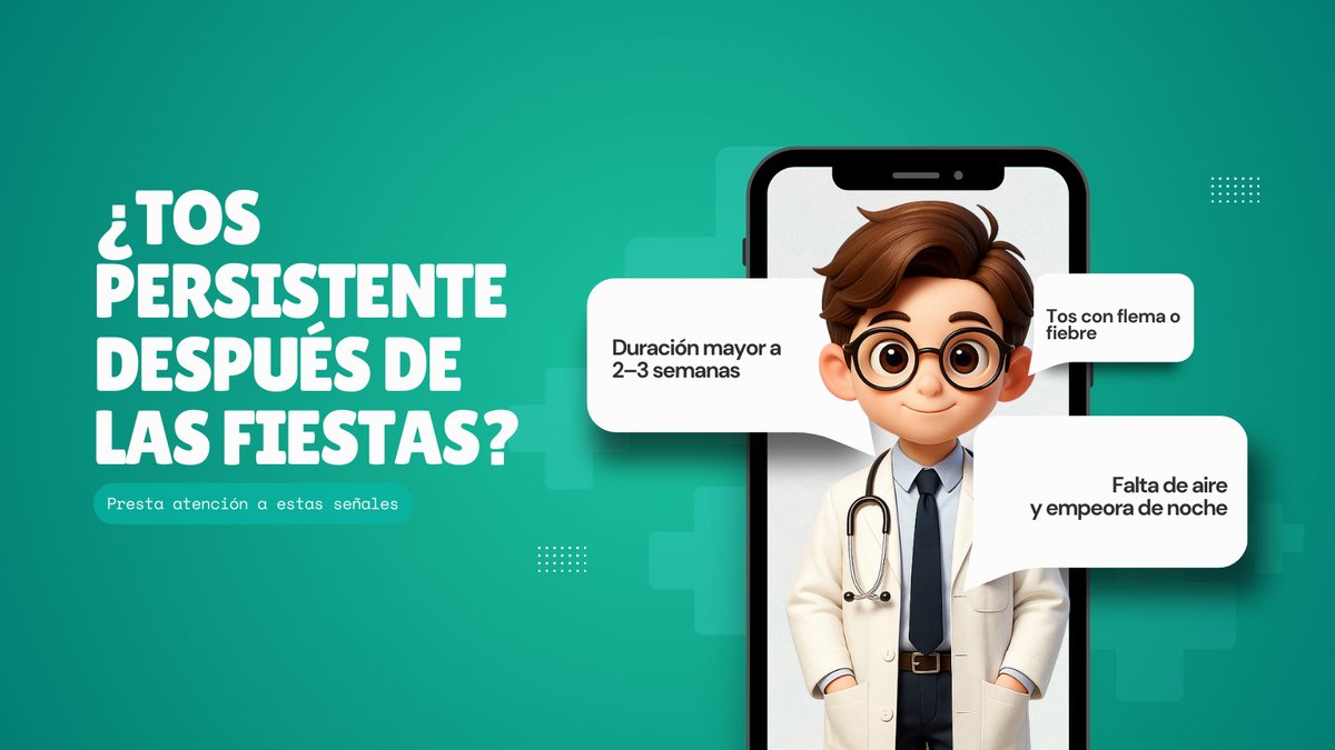 SLRuz's tweet image. 🫁 Si tienes asma o EPOC, el frío y las fiestas pueden afectar tu respiración.
Mantén tu medicación, evita el humo y sigue tu plan médico.
Pequeños cuidados hacen una gran diferencia. 💙
 #CuidadoPulmonar #SaludRespiratoria #DrSergioLopezRuz