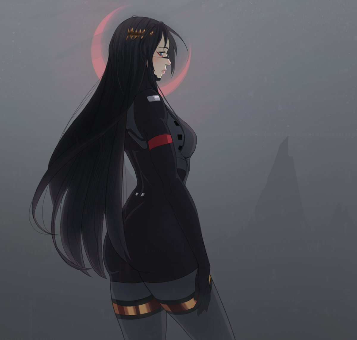 YURMAY_'s tweet image. Foreboding. #signalis #art