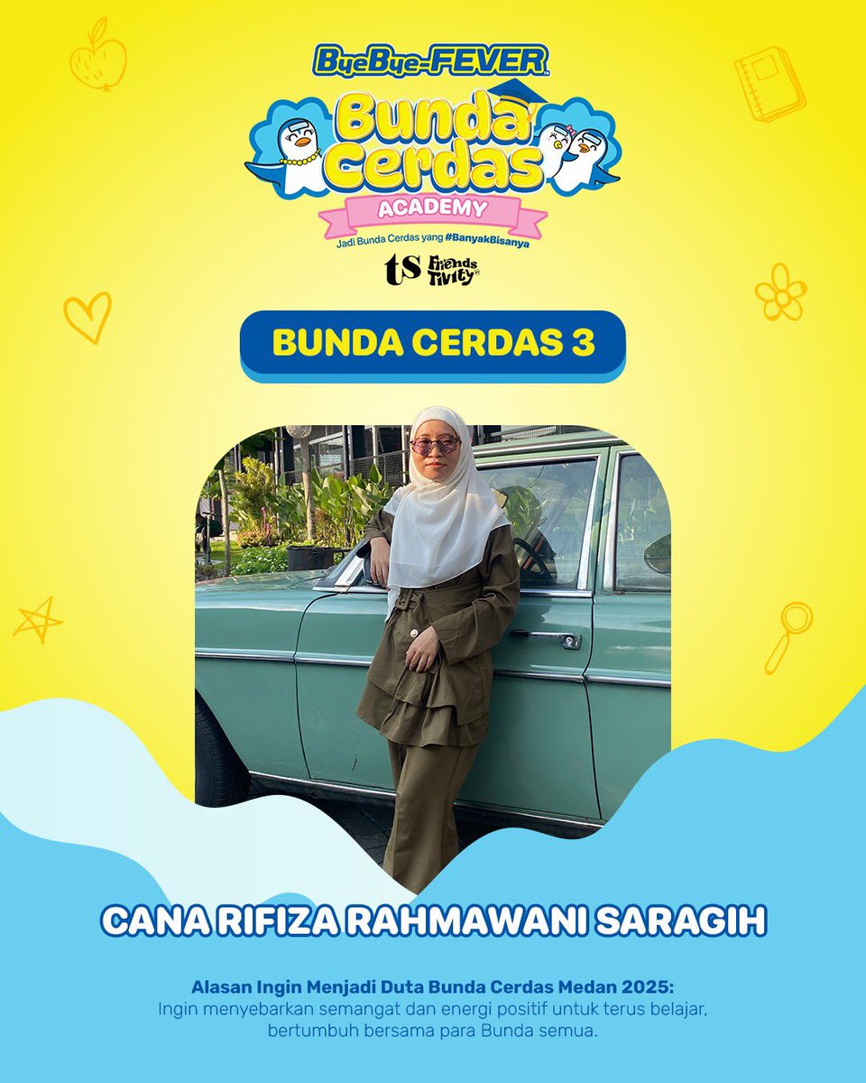 byebyefever_id's tweet photo. #BanyakBisanya #ByeByeFEVER #AutoJadiAdem #DutaBundaCerdasMedan https://t.co/V2wlYHx4JH