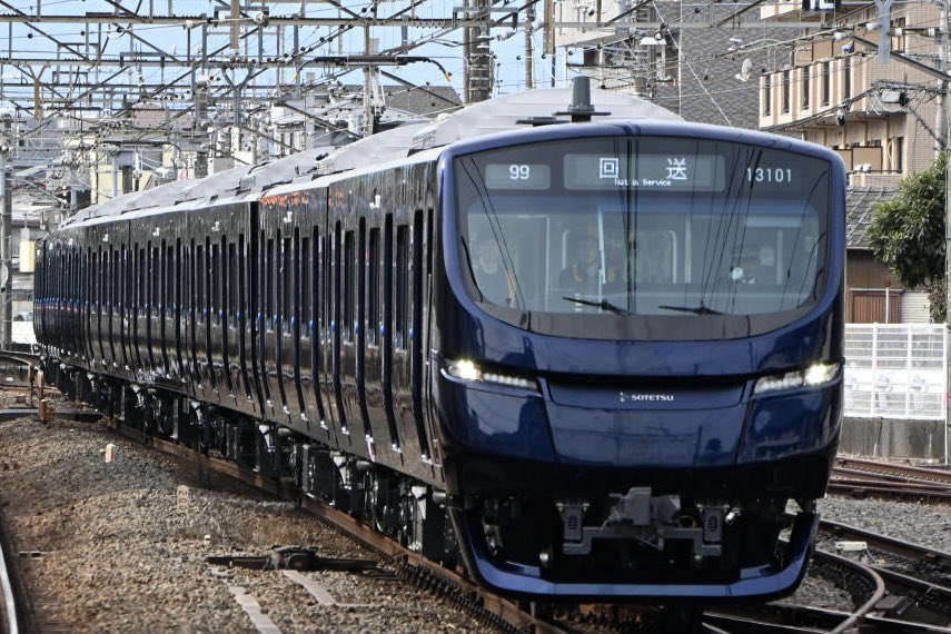 Rail710's tweet image. 2026.1.15
相鉄13000系13101F
試運転