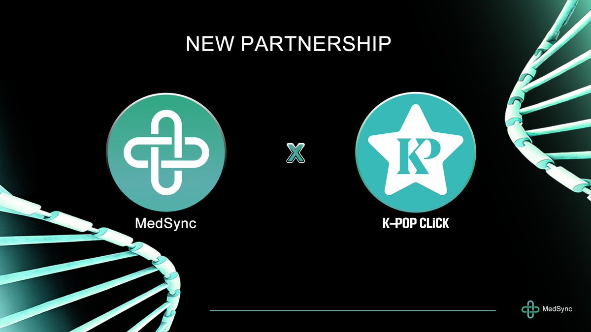 🤝 MedSync is collaborating with <a href="/Kpopclick_Labs/">KpopClick Labs</a> to explore how AI-powered health data infrastructure can connect with the K-pop fan economy, creating new ways for global communities to engage through Web3.

More updates soon.

#MedSync #KPC #Web3 #AIxWeb3