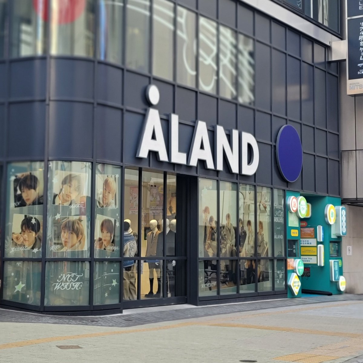 NCT WISH×ALAND (TOKYO) 寄ってみました 衣装展示あり 税込8,000円毎に