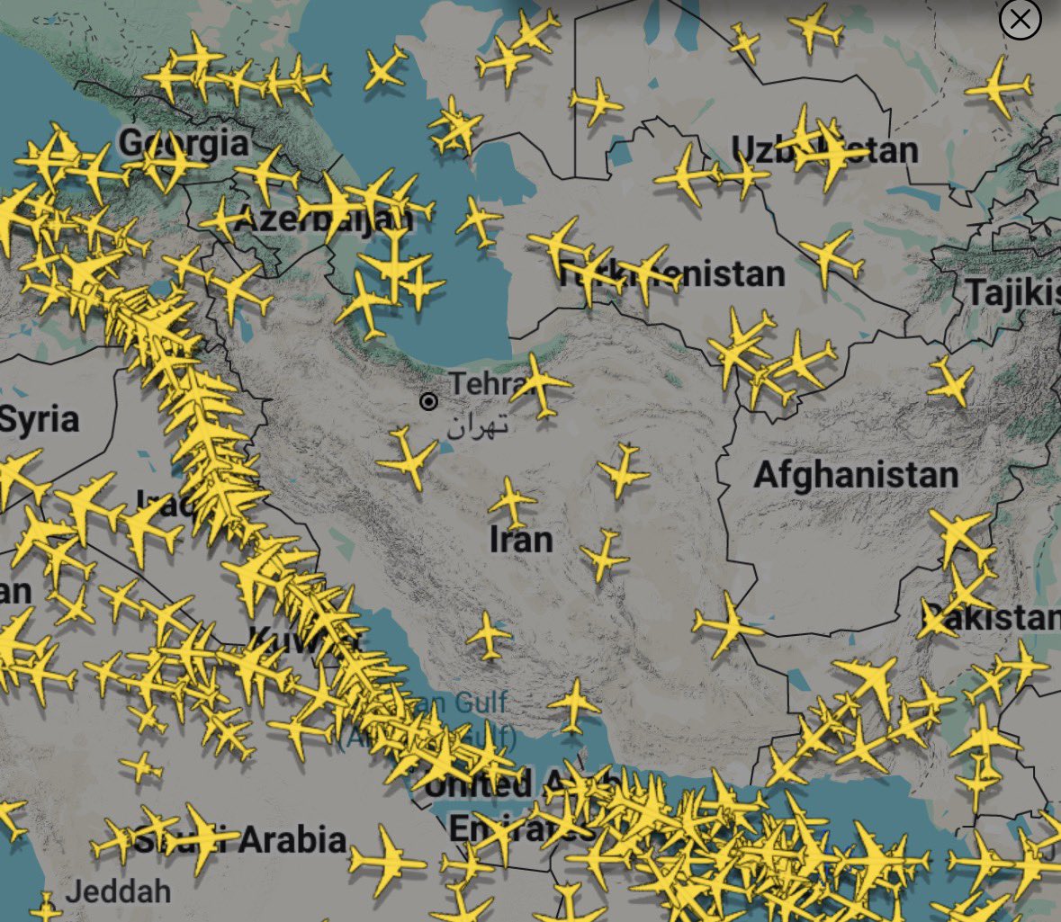 SimoneGeti's tweet image. ⚠️🚨UPDATE:
#Iran has reopened its airspace.

NBC — #Trump told his advisors that any U.S. military action against Iran must be swift and decisive, avoiding a prolonged war. Trump's advisors doubt that the U.S. will be able to "overthrow the regime" in Iran with a single strike.