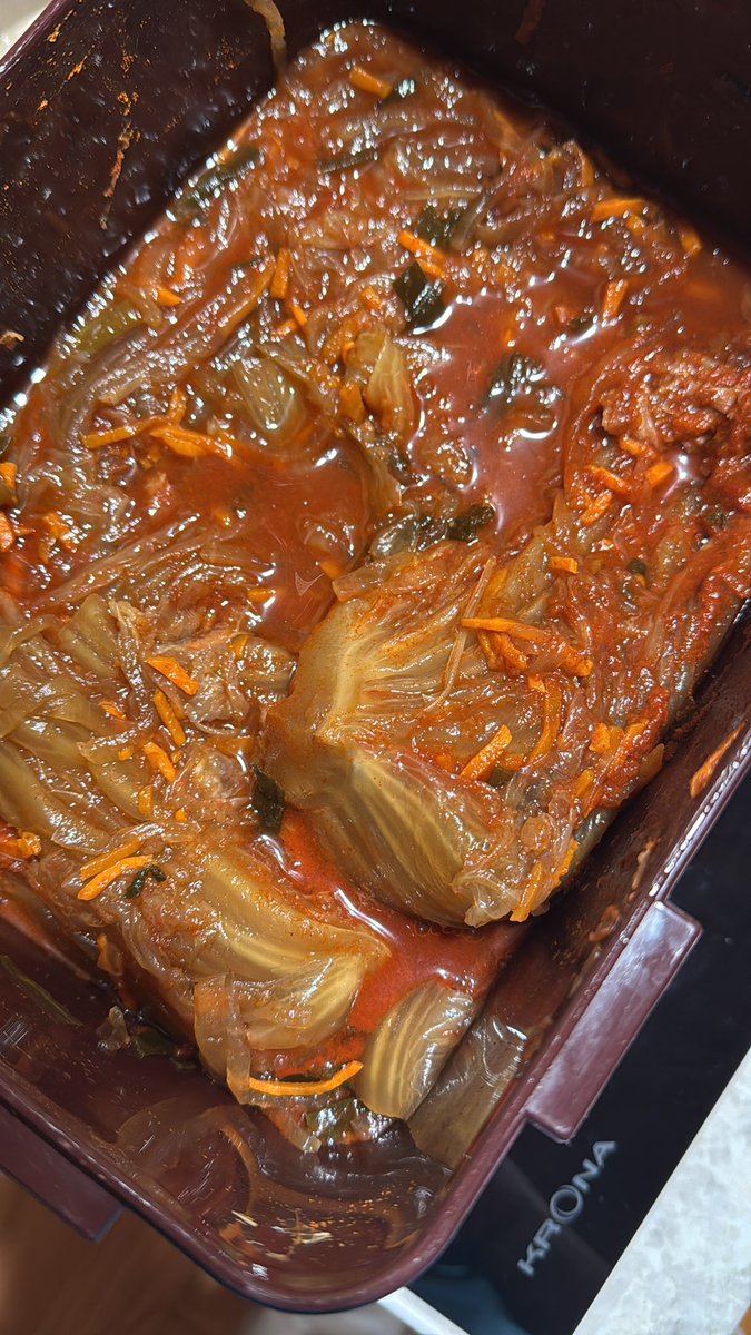 Craz_AsianBox's tweet image. На обеде приготовил жареный рис с кимчи и мне мой же блэд собственный кимчи прожег живот. 

В связи с этим:

Продаю жууууууутко острый кимчи. И тут не по бульдаковским меркам, а мерка вашему-желудку-хана-острый! 500 гр - 700 р 

Рт