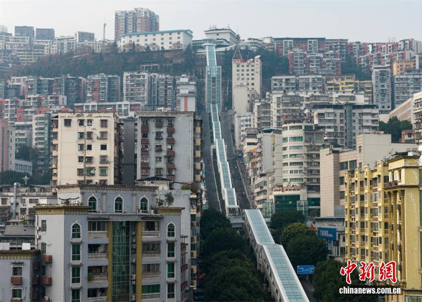 DiarioPovo's tweet image. #Escada rolante com mais de 240 metros de elevação prestes a ser inaugurada em #Chongqing 
portuguese.people.com.cn/n3/2026/0115/c…