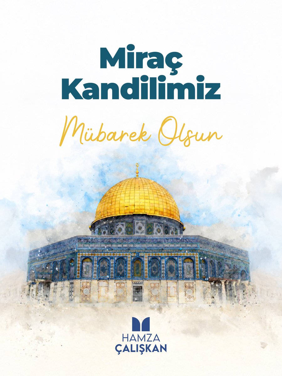 Peygamber Efendimiz’in (S.A.V.) mukaddes yolculuğunu temsil eden bu mübarek gecenin; başta İslam âlemi olmak üzere tüm insanlığa barış, huzur ve kardeşlik getirmesini temenni ediyorum. 

Dualarımızın kabul olduğu, birlik ve beraberliğimizin daim olduğu hayırlı bir kandil dilerim.