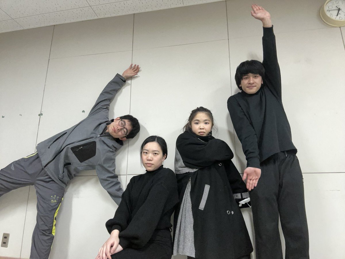 最終稽古をやりました！

お話のメインとなる3人と肝のシーンをガッツリと。

あとは仕込みと本番を残すのみ！

お一人でも多くの方に観ていただきたいです！

ご予約お待ちしてます！