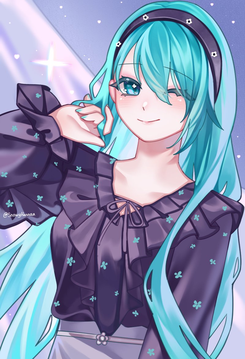 snowyhannaa's tweet photo. momojan miku I love you 
#初音ミク #prsk_FA https://t.co/PeYjnd09IT
