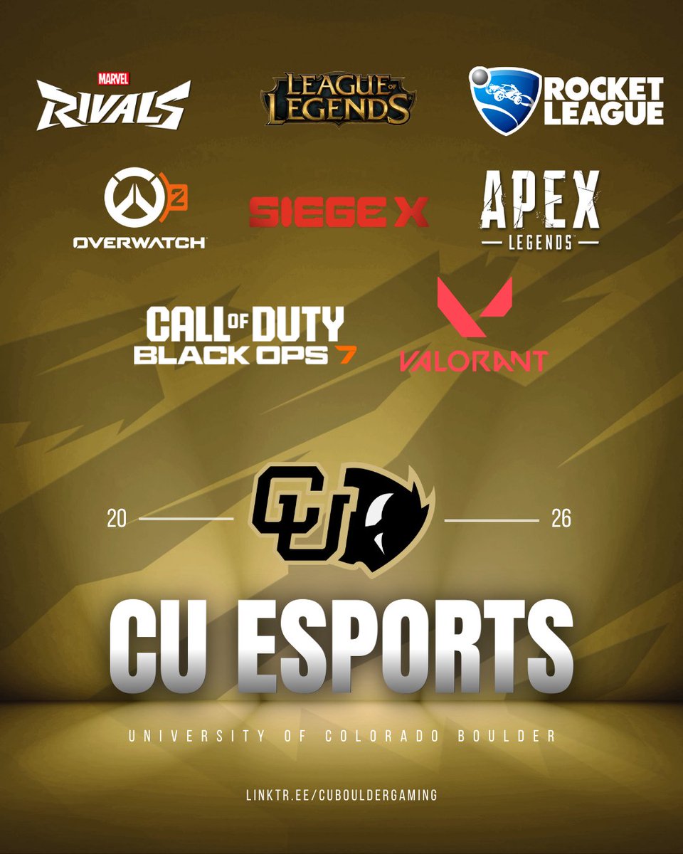 CU Gaming & Esports tweet media