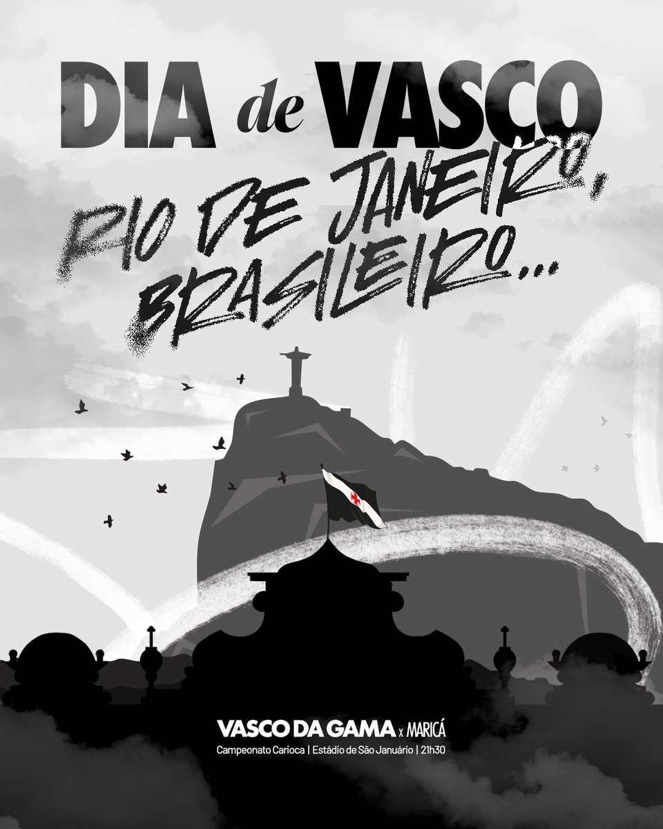 VascodaGama's tweet image. O PRIMEIRO JOGO DO ANO É EM CASA. HOJE TEM GIGANTE DA COLINA EM SÃO JANUÁRIO 🏟️🤩💢

#DiaDeVasco
#VascoDaGama