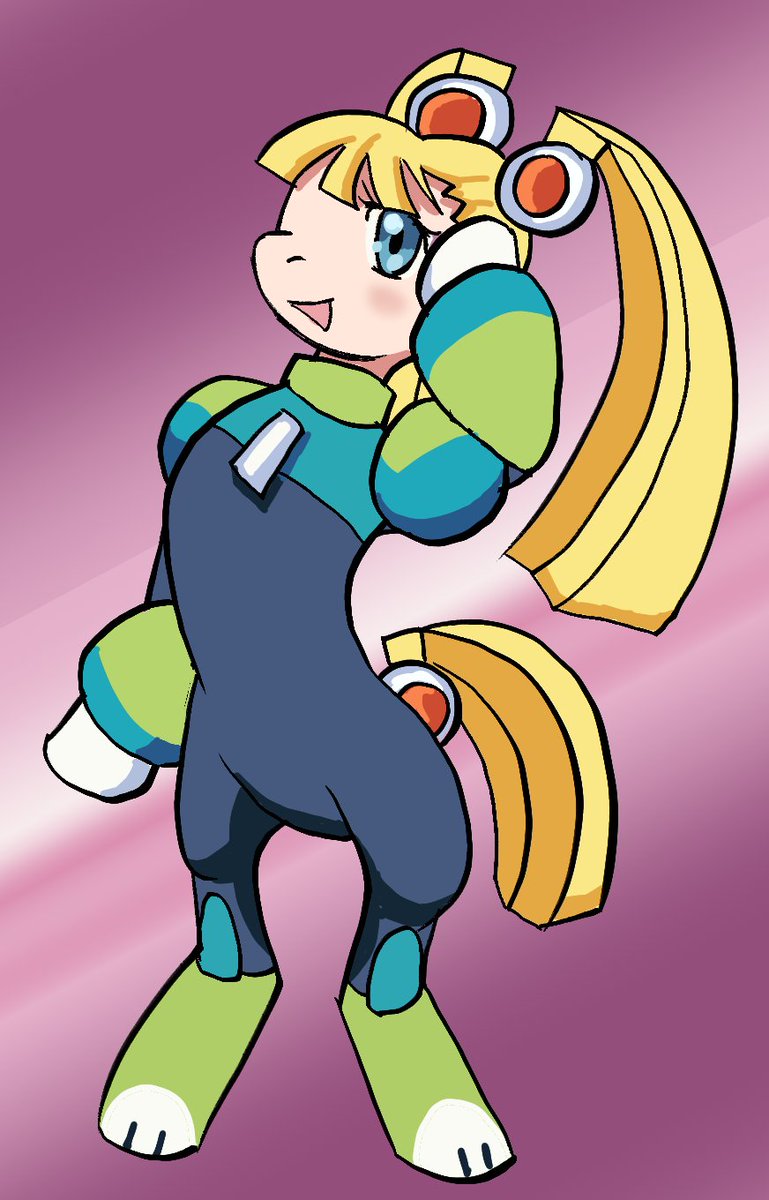 A couple people on a Discord were making jokes about Palette's legs on the new UDON comic cover. Clearly it's just that she's a horse. So, have a quick Palette Pony!

#MegaManX #ロックマンX