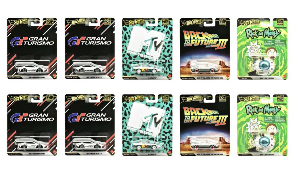 2026年3月14日発売☆ホットウィール(HotWheels)ポップカルチャー