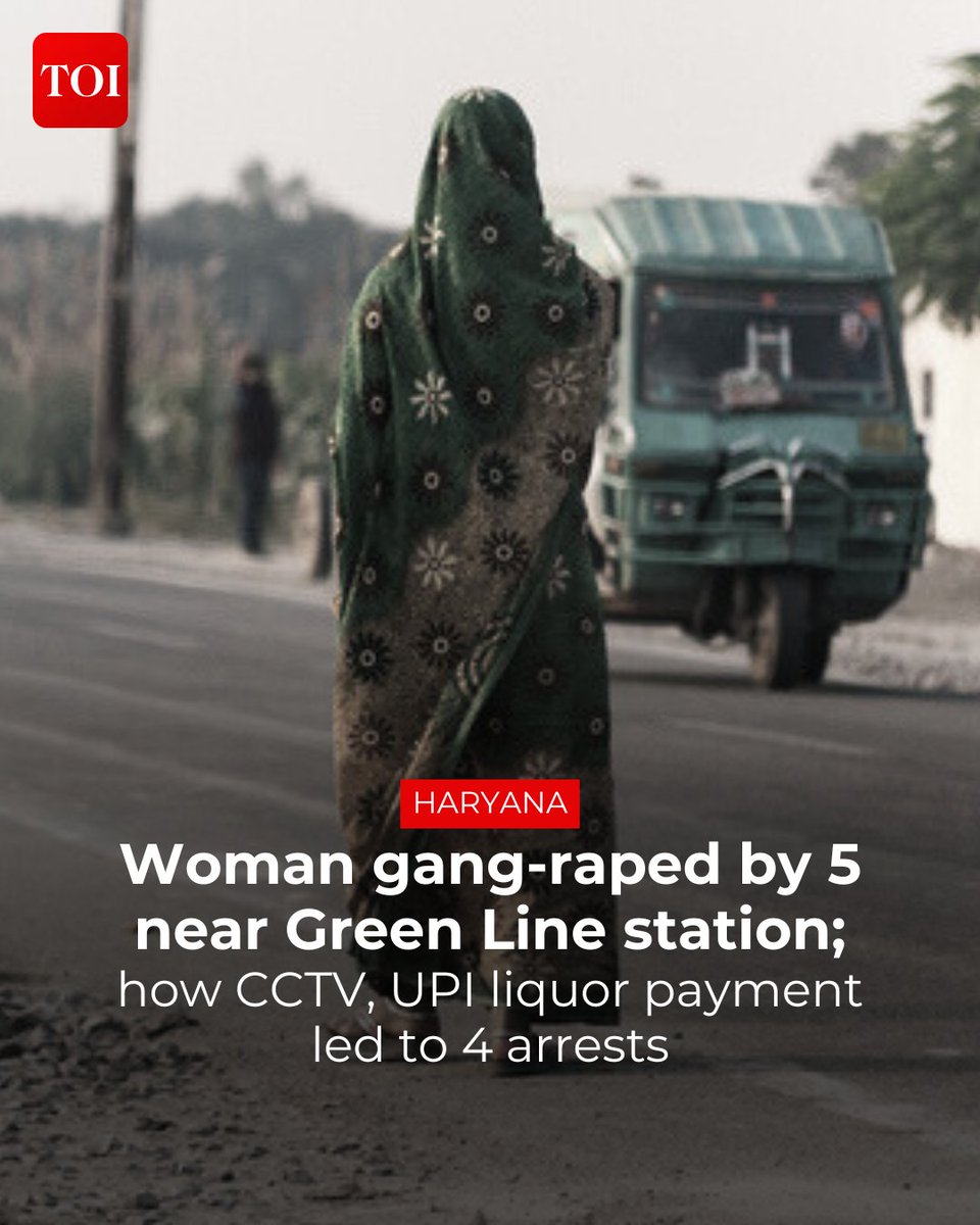 timesofindia's tweet image. #Haryana | A 42-year-old woman was allegedly gangraped at a deserted roadside dhaba in #Bahadurgarh by a group of men who had followed the bus she was travelling in.

More details 🔗 toi.in/IzuCzY