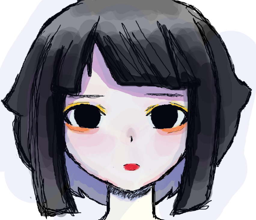 es lo mejor q pude conseguir en el paint sin saber dibujar🐸