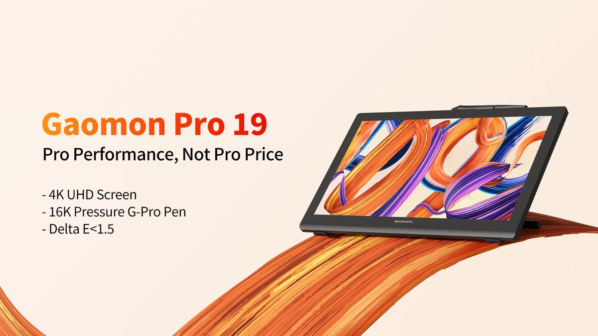 Pro performance is here, without the pro price.
The Gaomon Pro 19 is now available — your ultimate creative companion.
✅ 4K UHD Screen
✅ 16K Pressure G-Pro Pen
✅ Delta E<1.5 for true colors
Elevate your creations today.
🔗 Get yours now: amzn.to/4qHLk8G
#GaomonPro19