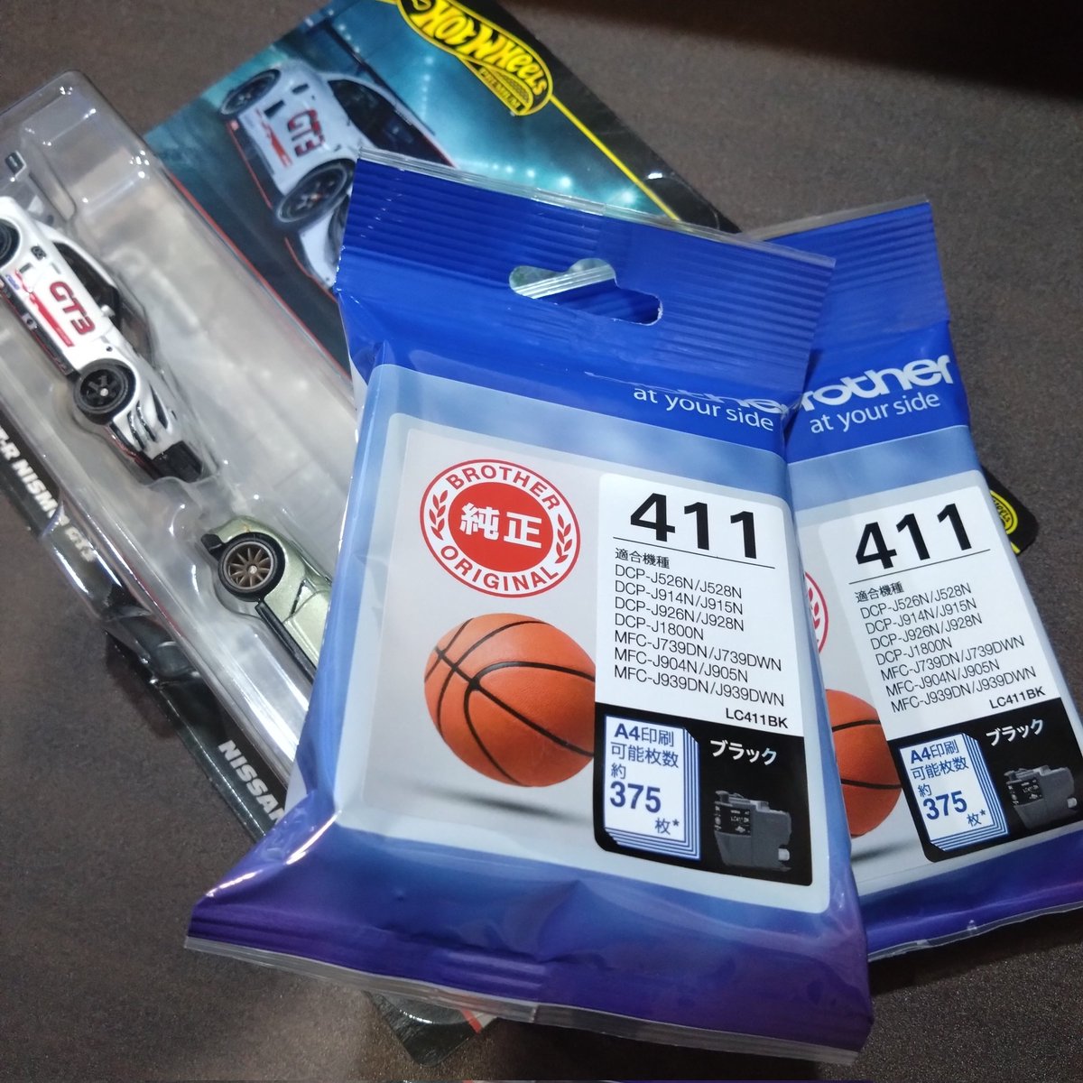 SWorks0303's tweet image. インク切らしちゃって、あわてて注文したら、ホットウィールも同梱されてた。その時の記憶がない。